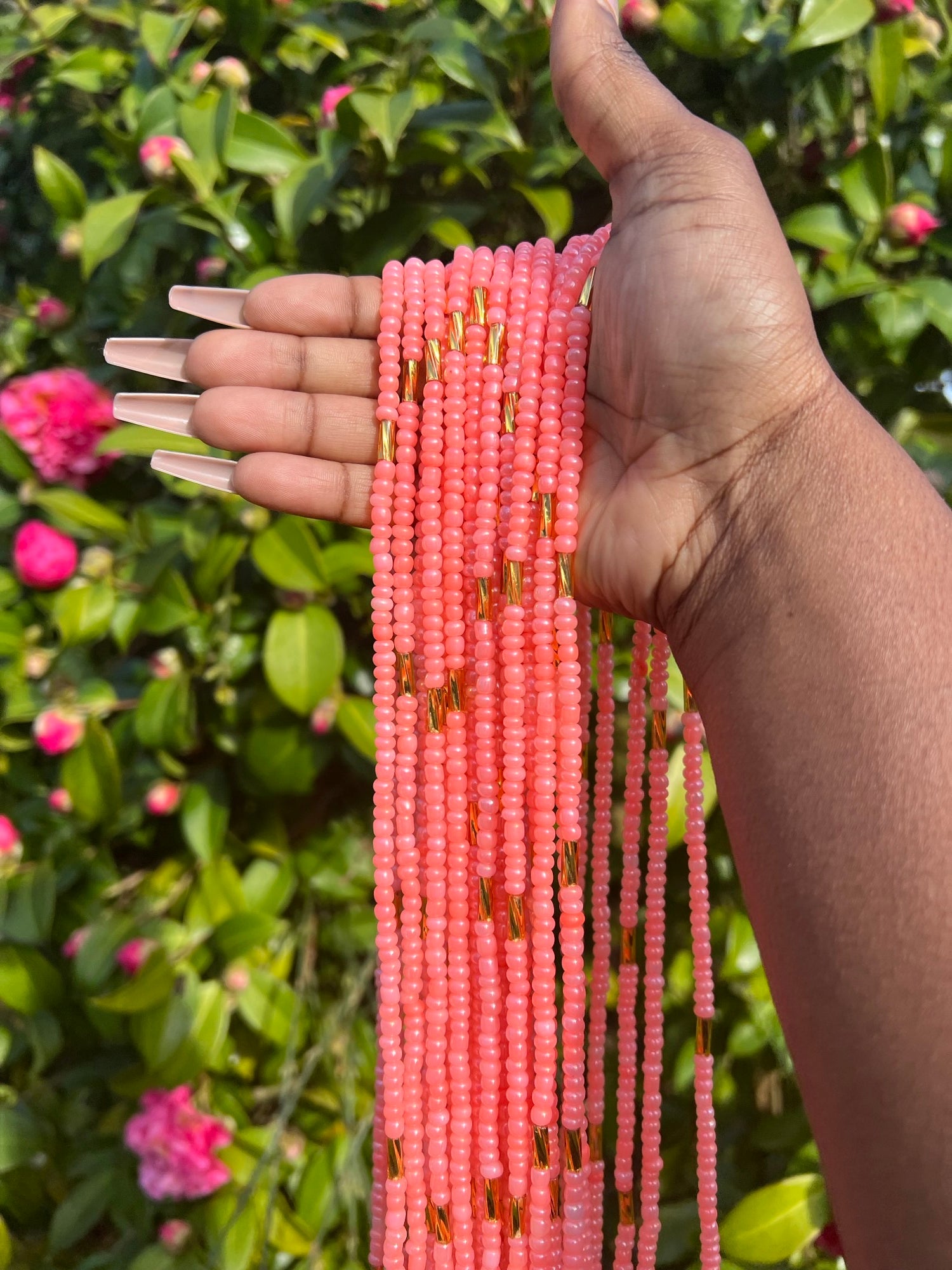 Pearl Luxury African Waist Beads